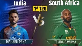 India vs South Africa Live Cricket Score and Updates: IND vs SA 1st T20I match Live cricket score at Arun Jaitley Stadium, Delhi